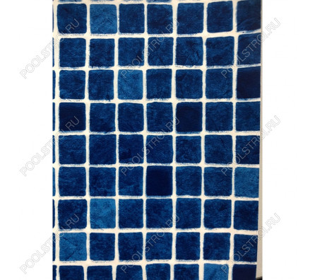 Пленка ПВХ 1.65х25.00м «Alkorplan-3000». «Persia Blue».  мозаика